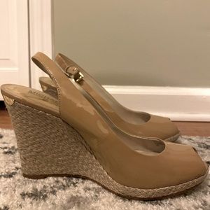 Michael Kors Tan Leather Espadrilles - Size 10
